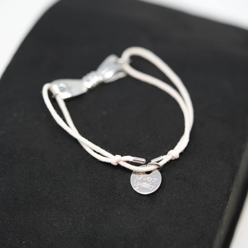 Dior Logo Rhinestone Bracelet - Picture 4 of 4